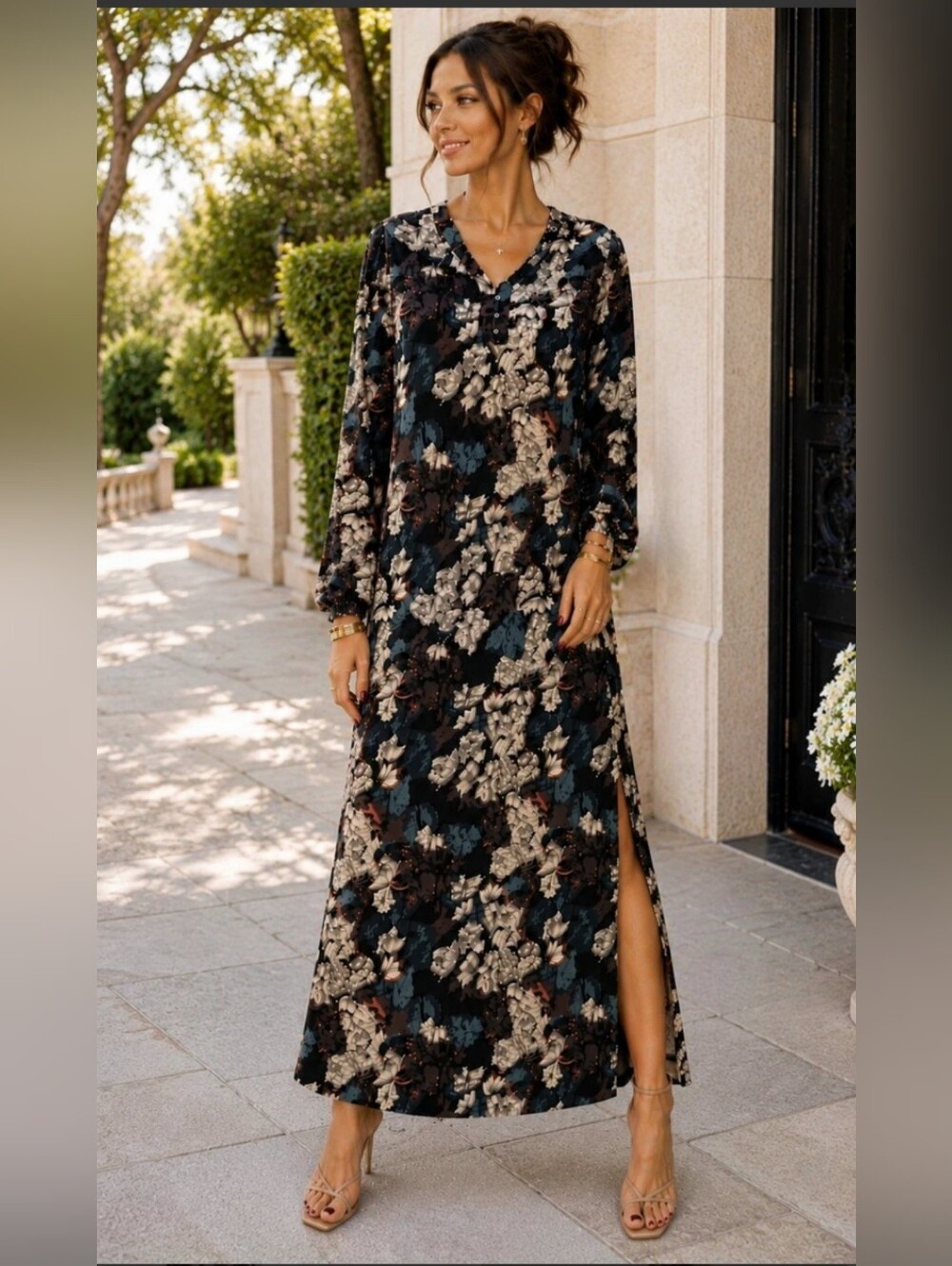 Walter Baker Maxi Dress Sz. SM $248